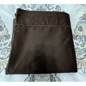 Cannon Royal Family Court of Versailles King Flat Sheet Dark Brown Flaw